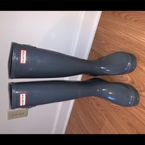 Grey Hunter Boots